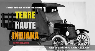 Is First Reaction Automotive Insured in Terre Haute, Indiana?