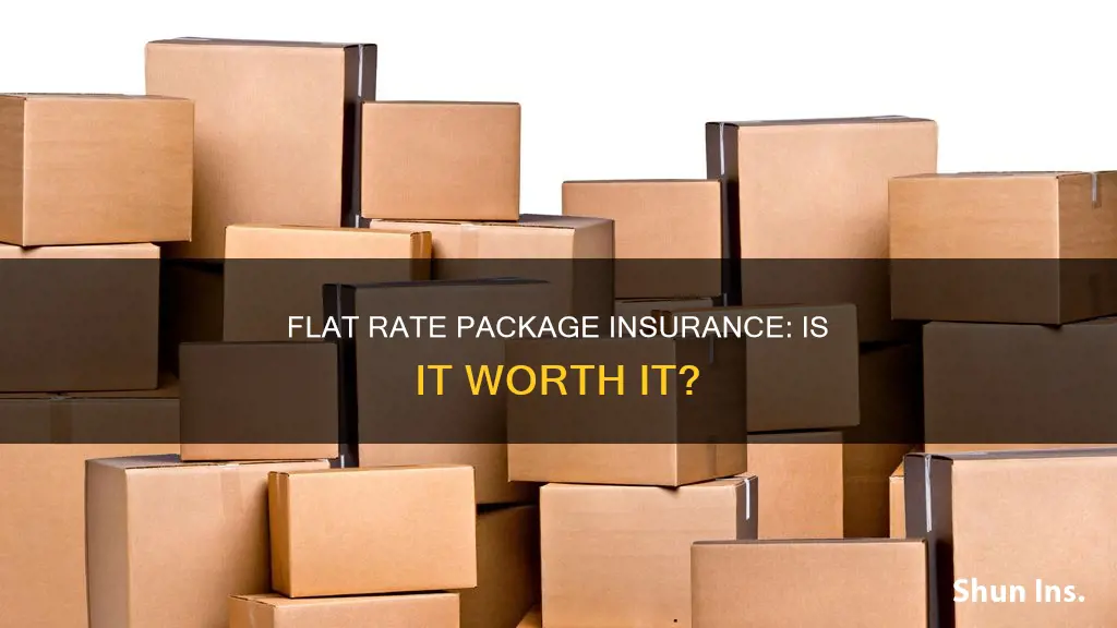 is flat rate package insurable