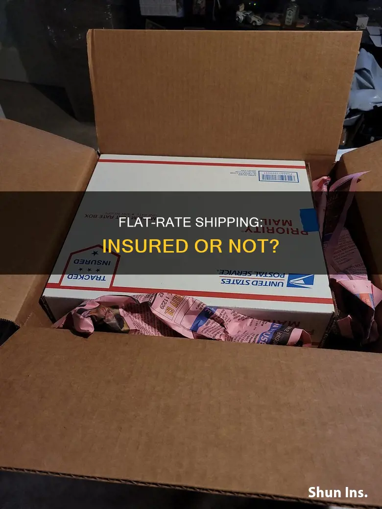 is flat rate shipping insured