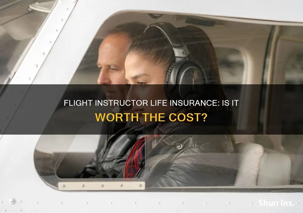 is flight instructor life insurance good