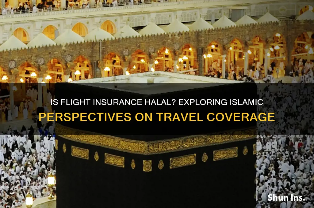 is flight insurance halal