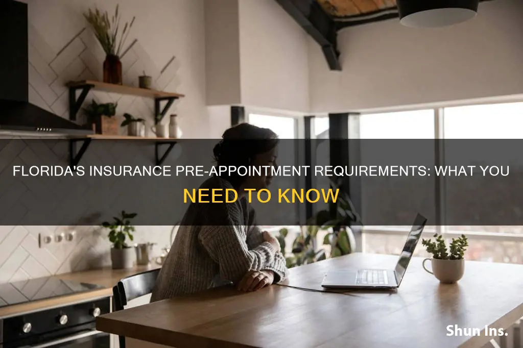 is florida a pre appointment sate for insurance