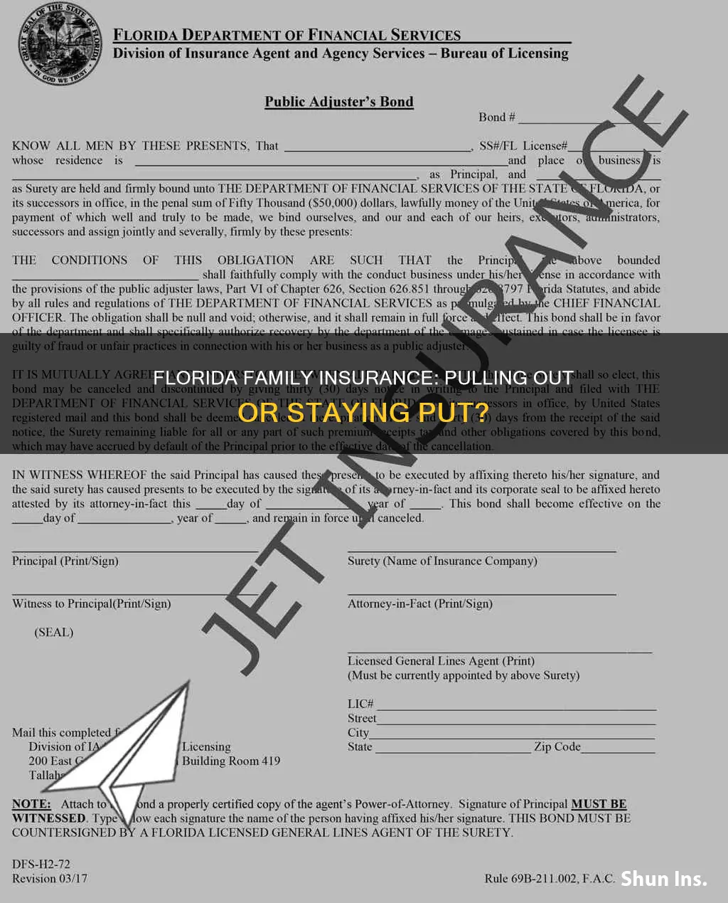 is florida family insurance pulling out of florida