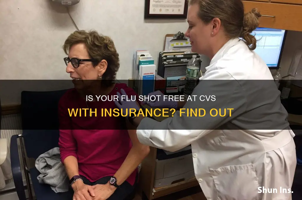 is flu shot free at cvs with insurance