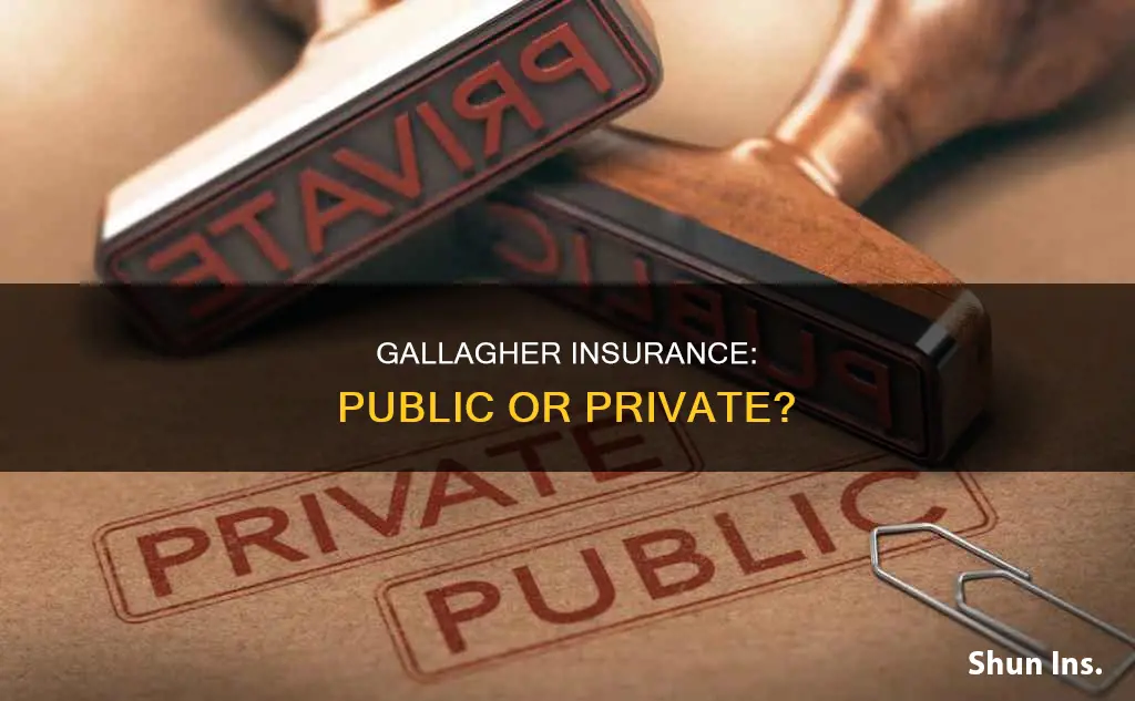 is gallagher insurance public or private