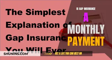 Gap Insurance: Monthly Payment or One-Time Fee?