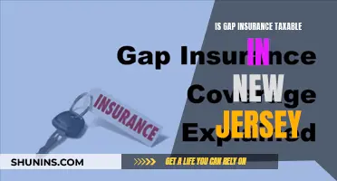 Gap Insurance Tax Rules in New Jersey