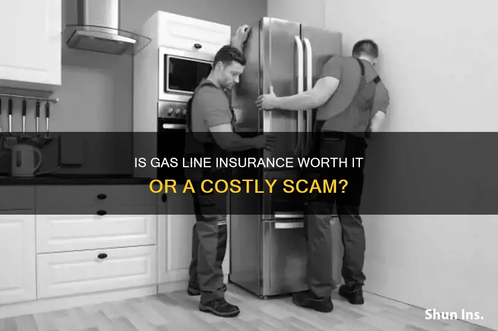 is gas line insurance a scam