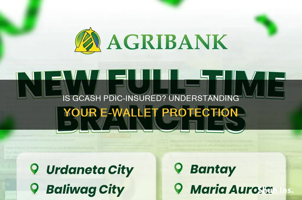 is gcash insured by pdic