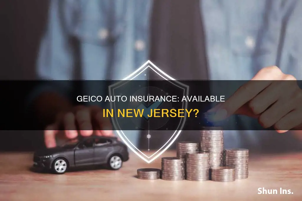 is geico auto insurance available in nj