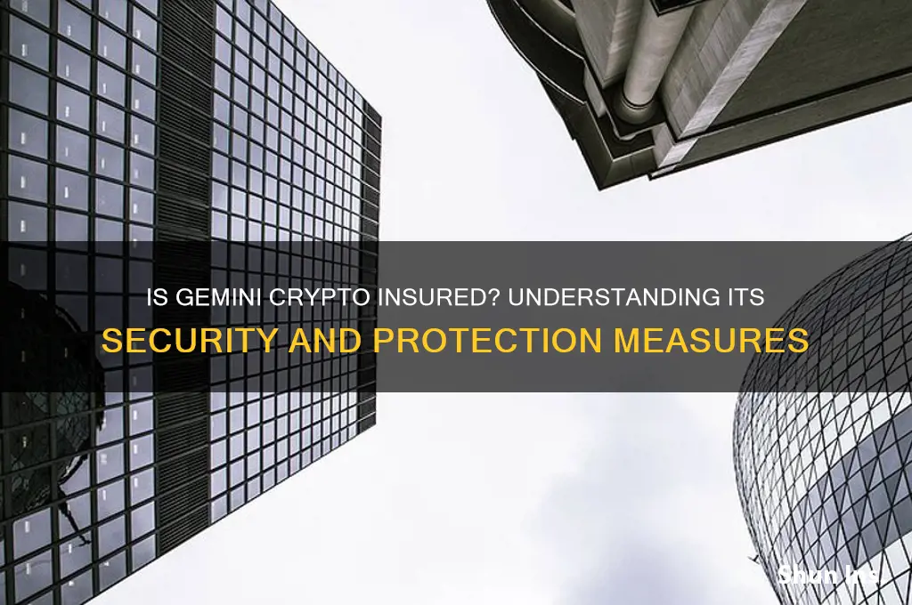 is gemini crypto insured