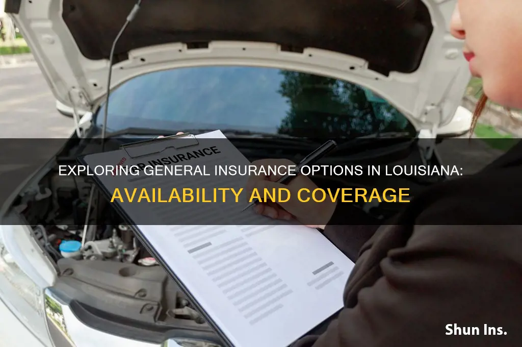 is general insurance available in louisiana