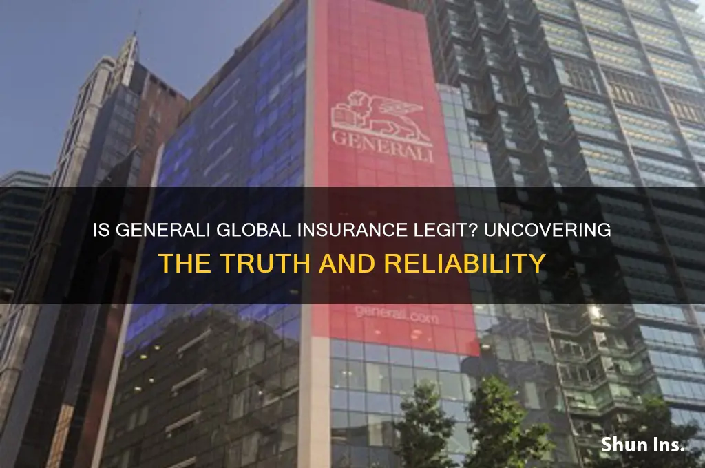 is generali global insurance legit