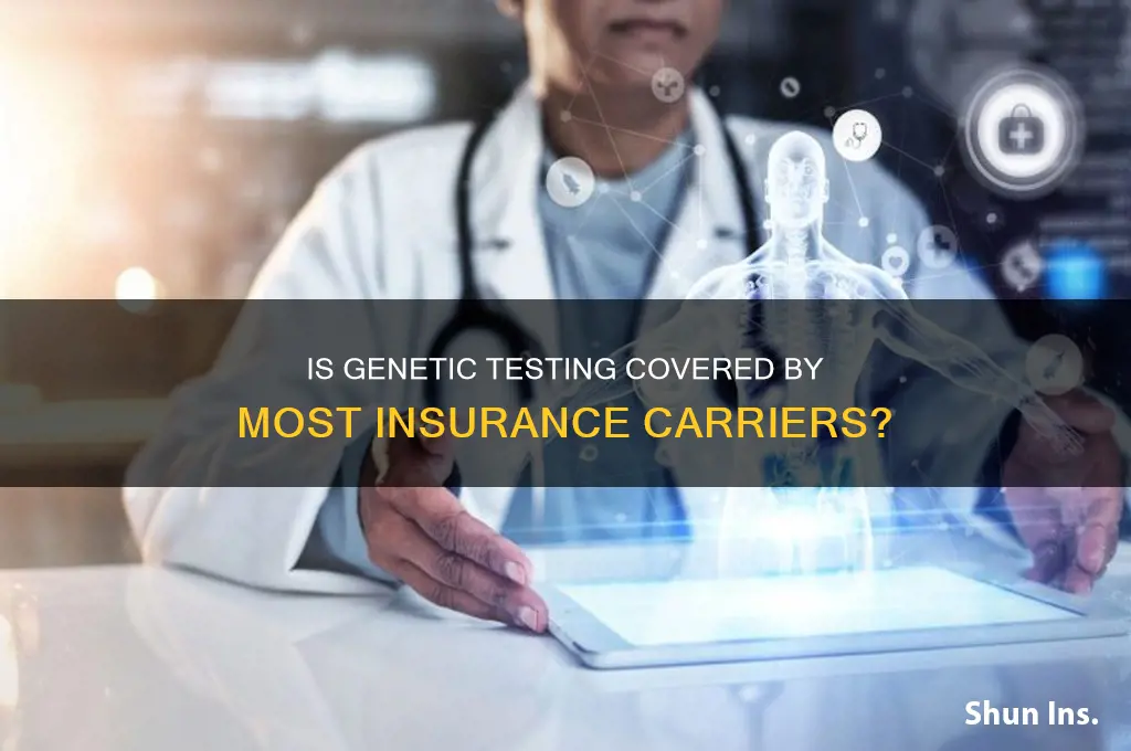 is genetic testing approved by most insurance carriers