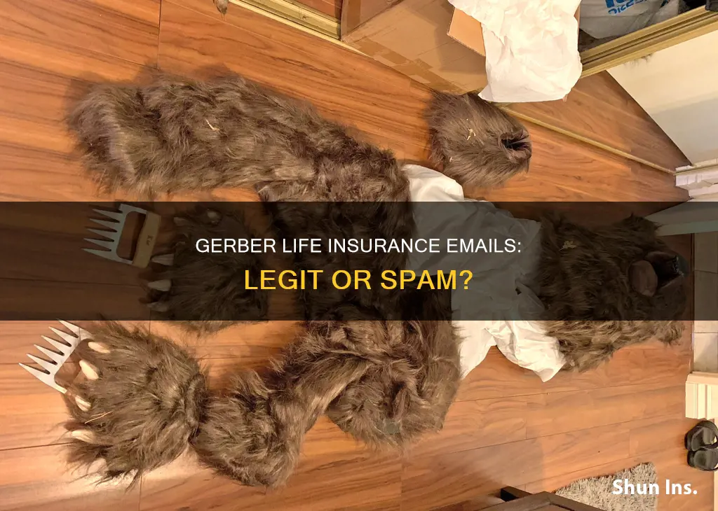 is gerber life insurance emails spam