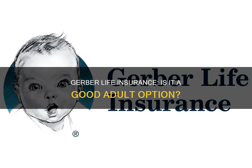 is gerber life insurance good for adults