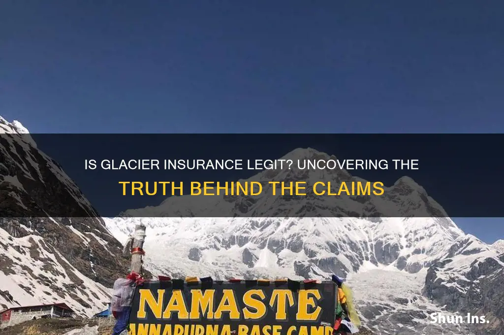 is glacier insurance legit