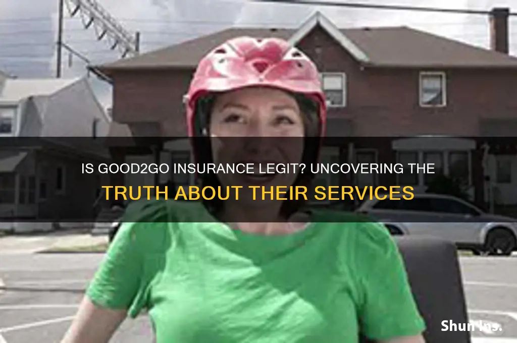 is good2go insurance legit