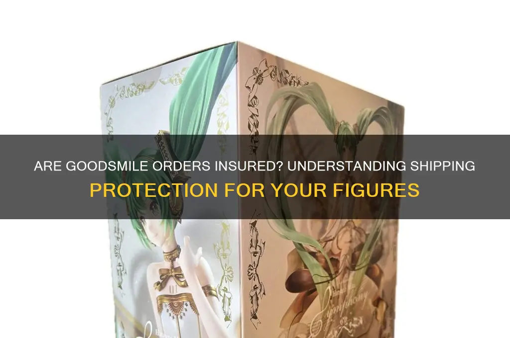 is goodsmile orders insured