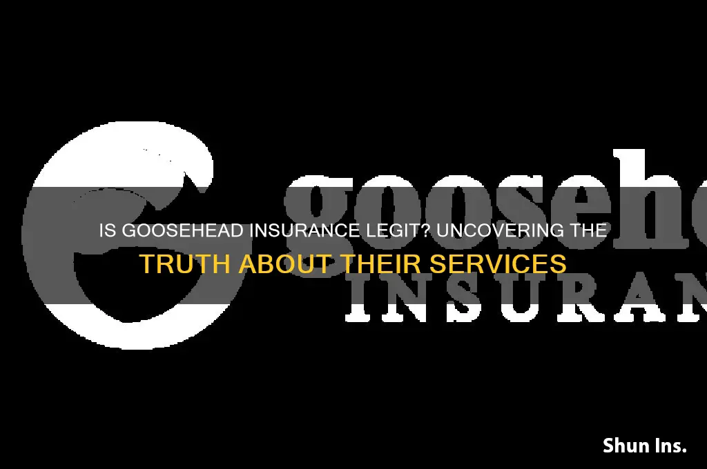 is goosehead insurance legit