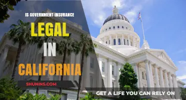Is Government Insurance Legal in California? Understanding the Laws and Policies