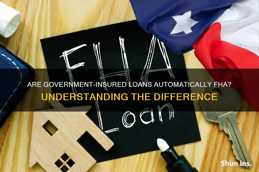 is government insured loan automaticcaly fha