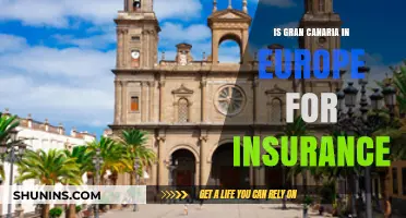 Is Gran Canaria Considered Part of Europe for Insurance Purposes?
