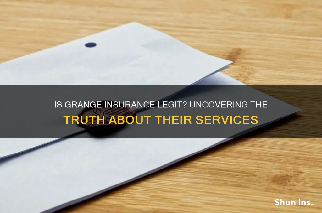 is grange insurance legit