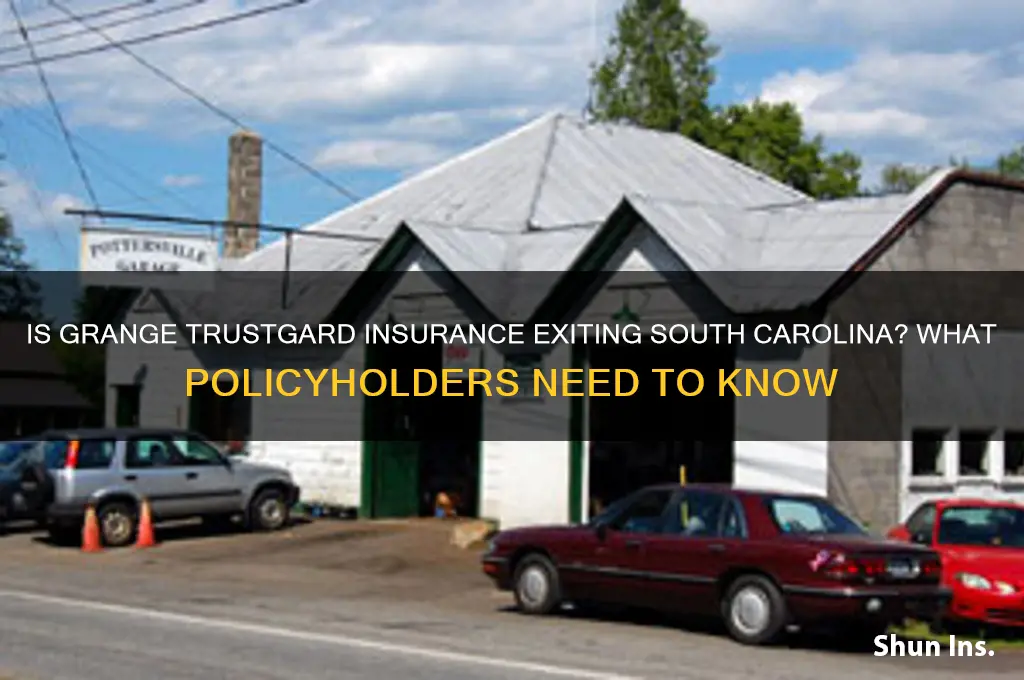 is grange trustgard insurance leaving sc