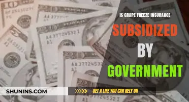 Government Subsidies for Grape Freeze Insurance: Fact or Fiction?