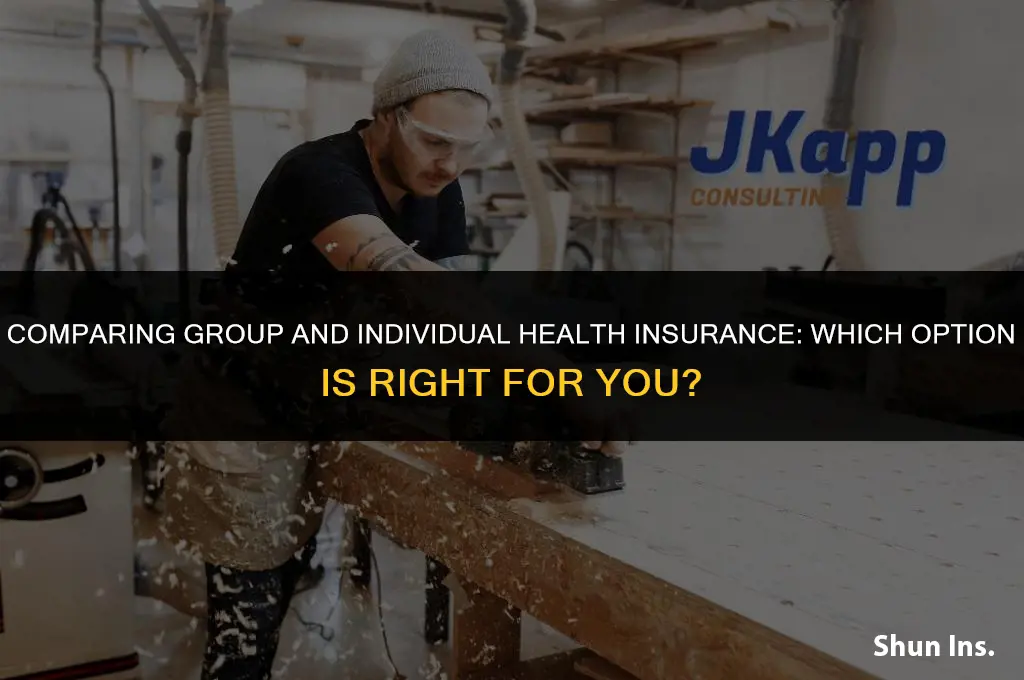 is group health insurance better than individual