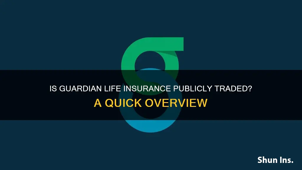 is guardian life insurance publicly traded