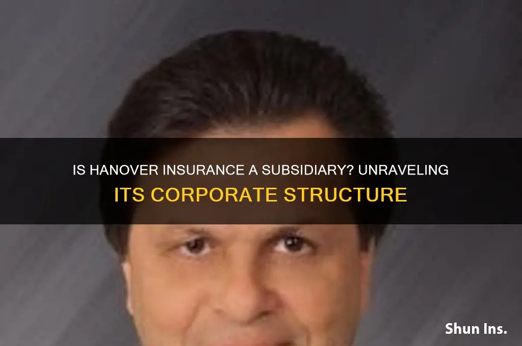 is hanover insurance a subsidary