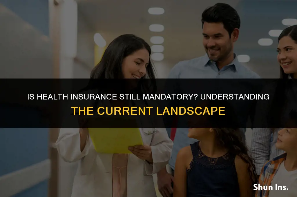 is having health insurance still mandatory