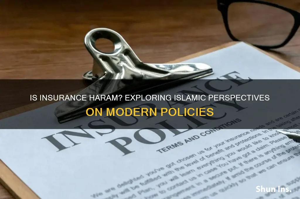 is having insurance haram