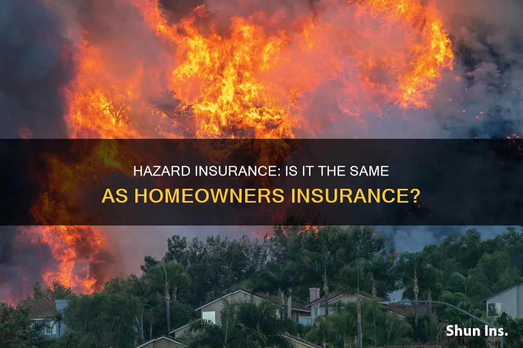 is hazard insurance same as homeowners insurance state farm