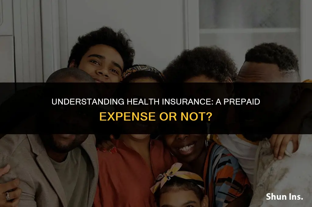 is health insurance a prepaid expense