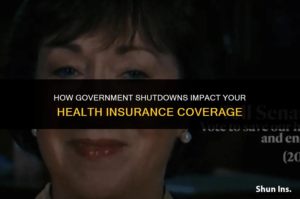is health insurance affected by government shutdown