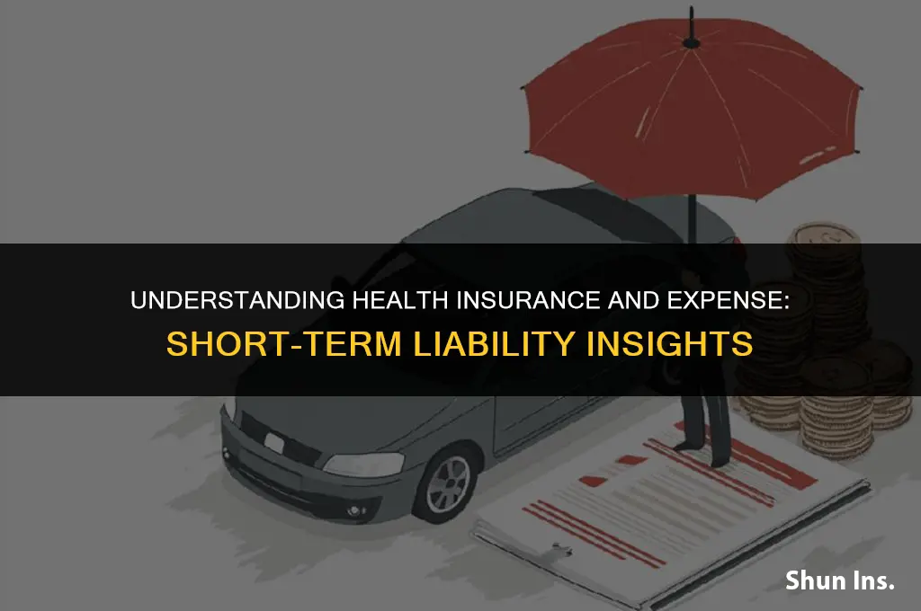 is health insurance and expense short term liability