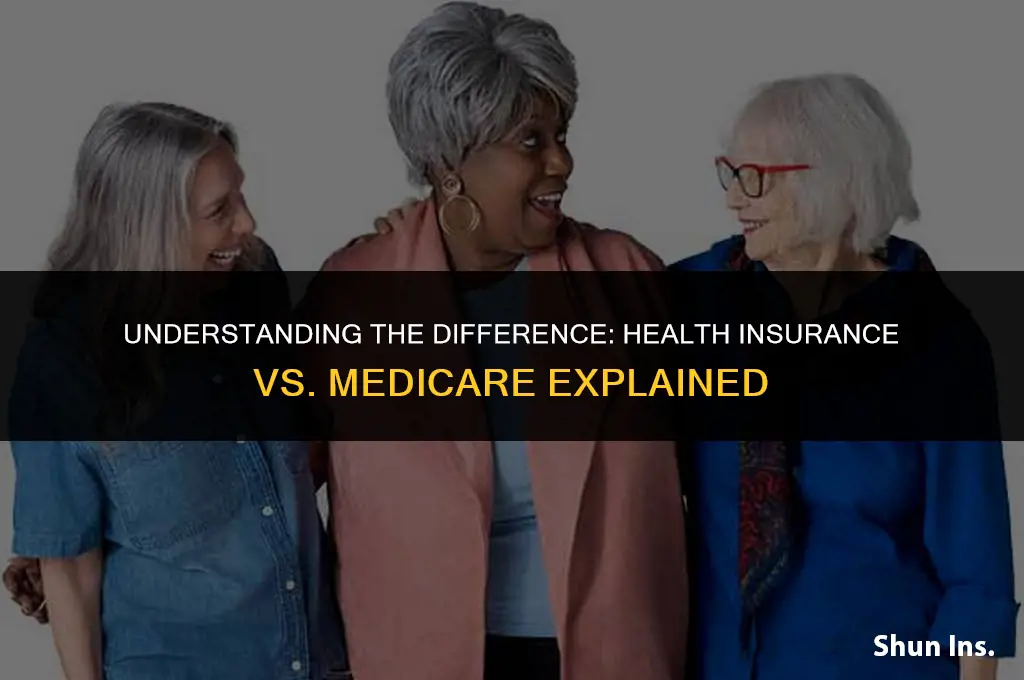 is health insurance and medicare the same thing