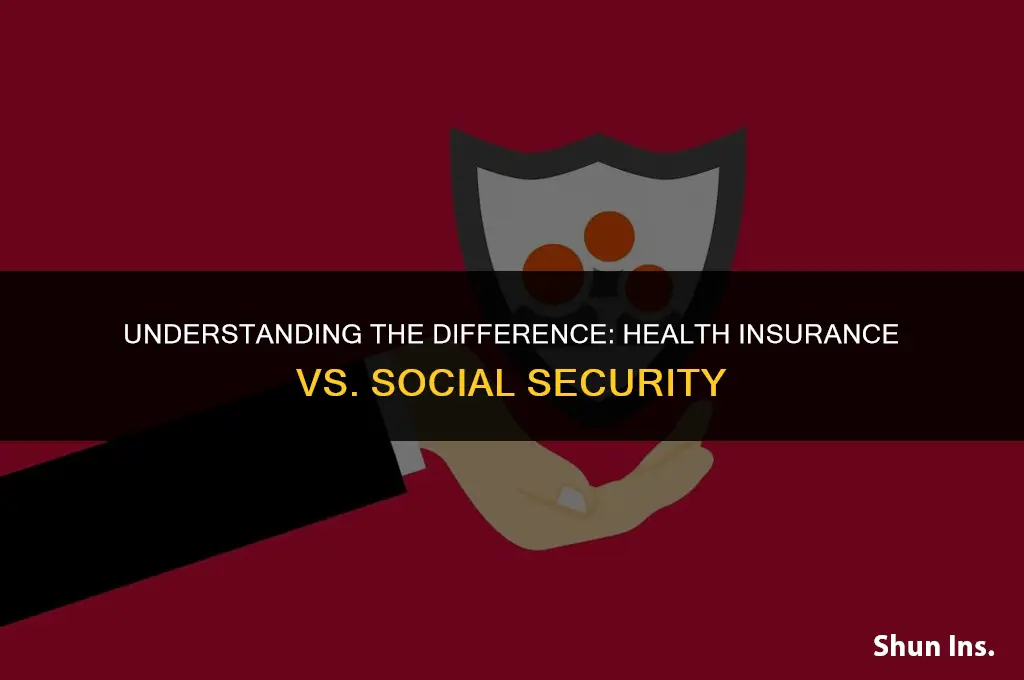 is health insurance and social security the same thing