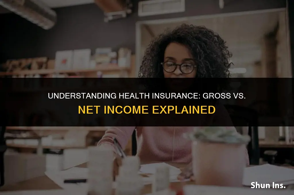 is health insurance asking for gross or net income