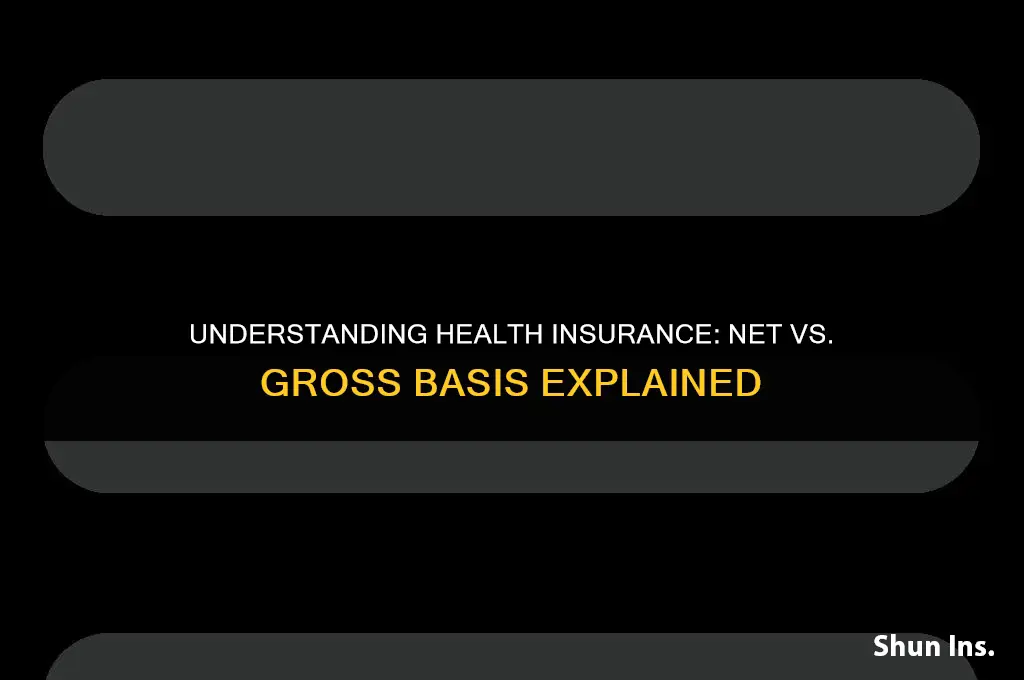 is health insurance based on net or gross
