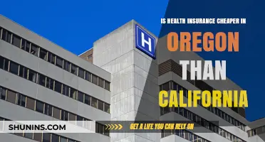 Comparing Health Insurance Costs: Oregon vs. California