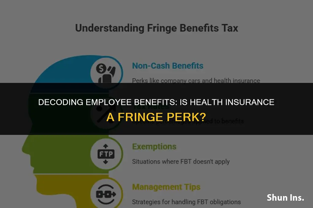 is health insurance considered a fringe benefit