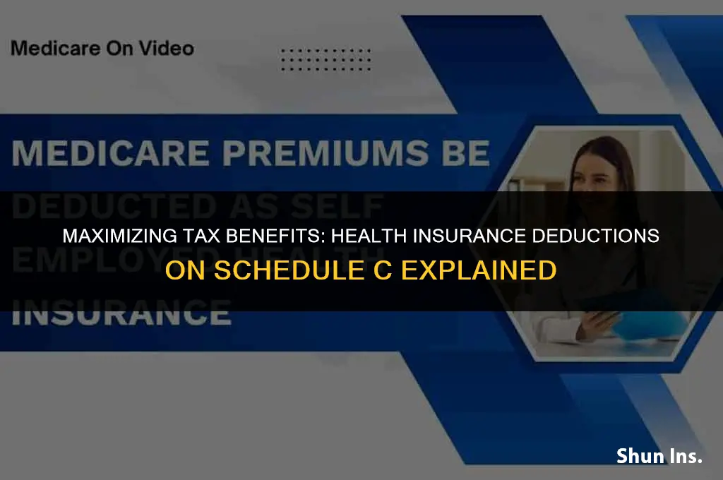 is health insurance deductibe on schedule c