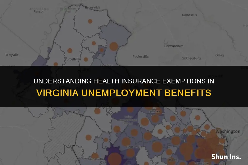 is health insurance exempt from virginia unemployment