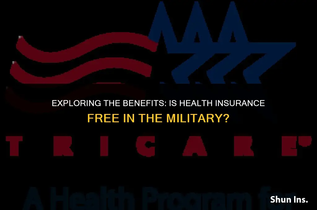 is health insurance free in the military
