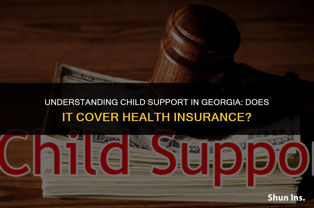 is health insurance included in child support in georgia