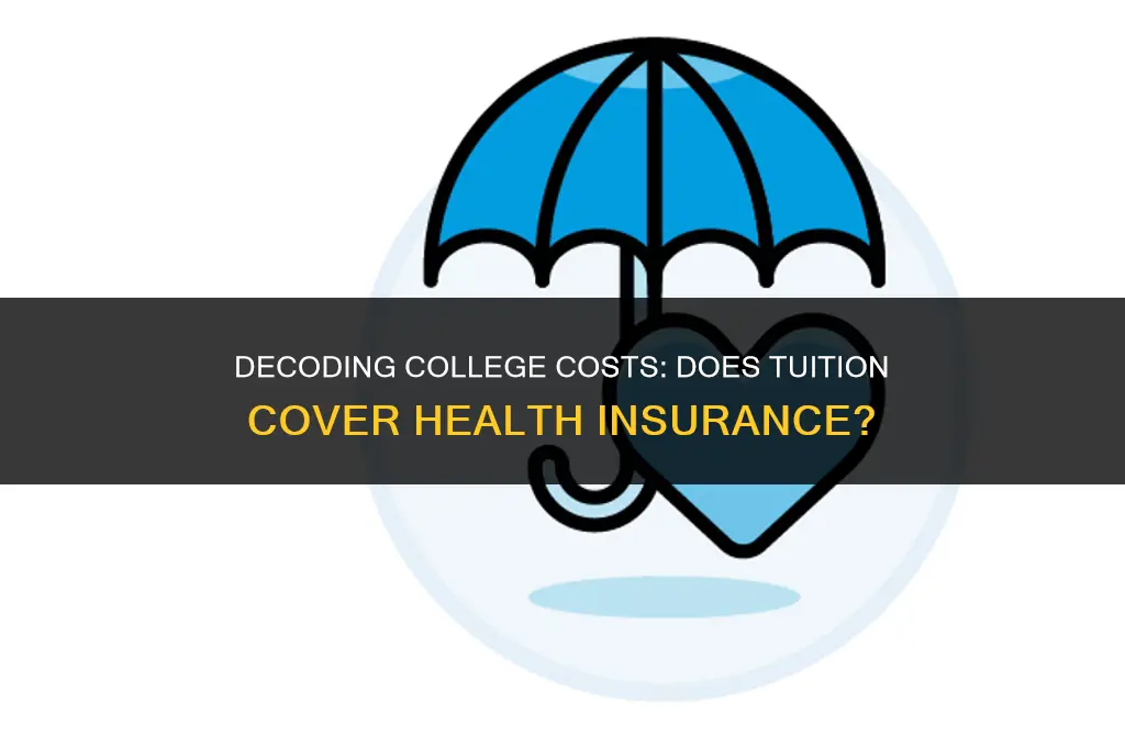 is health insurance included in college tuition